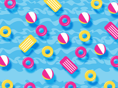 Bola Loca Pool Party | Packaging Design for Lheritier bolaloca brand identity candies design graphicdesign lollypop packaging packaging design packagingdesign pattern pattern design