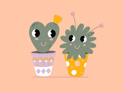 Valentine's day character illustration illustrator