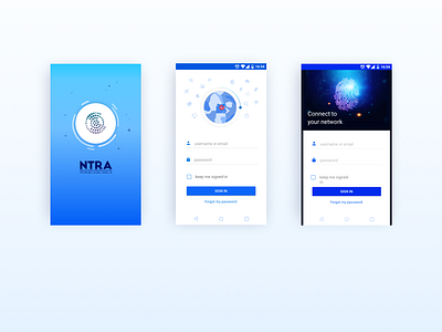 NTRA artwork icon illustration illustrator typography ui user experience ux vector visual design web