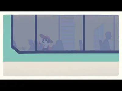 Vivarte 2018 wishes 2d after effect animation artwork bus business character animation character design characters city colorfull commission design frame by frame illustration motion motion design transition woman workspace