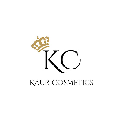 Kaur Cosmetics branding cosmetics logo.kosmetik design illustration logo logo design logo designer logodesign logos logotype vector