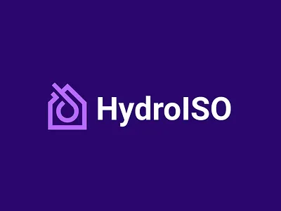Hydro drop dropbox hauz home house household housekeeper hydro isolation logotype worker