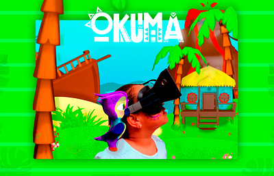 Okuma 3dmodel books create creative explore game learn learning app paint unity unity3d vr