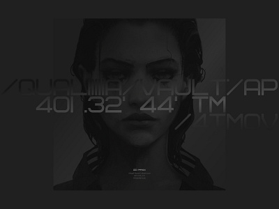 AP/MMXX/RAW abyss black branding cover dark design minimal monochrome ui ux web