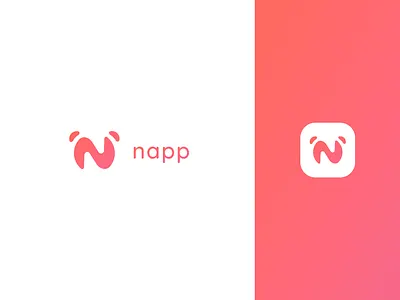 Logo Design - Napp alarm app branding icon illustration logo mobile app mobile ui typography vector wakeup