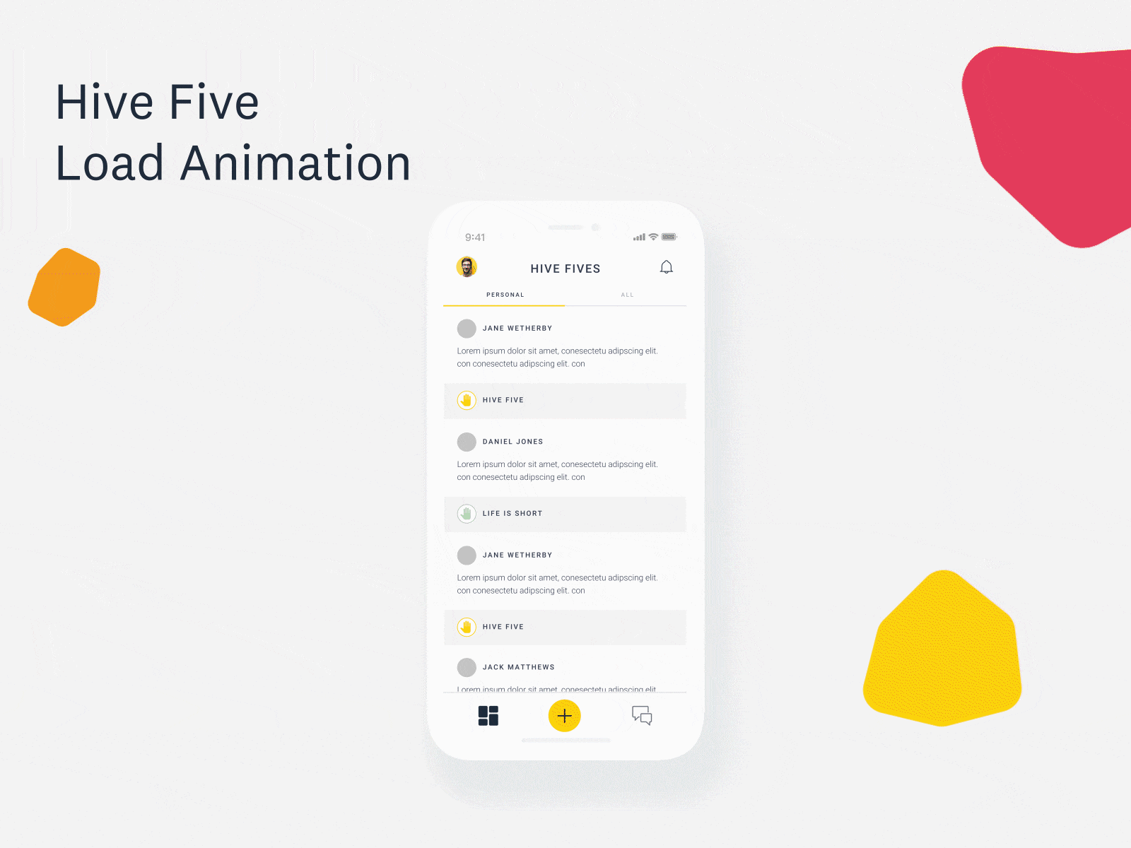 Feed Load Animations animation app app design design illustration interactive load animation loading refresh ui ux vector