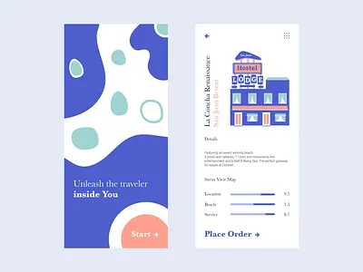 Booking App colour palette design illustration mobile mobile app mobile app design mobile design mobile ui mobile ux design typography ui ux web web design website
