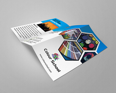 Colour School Brochure bi fold bi fold brochure bifold brochure brochure design tri fold brochure