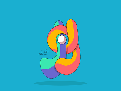 Nour typography : "نور" typography logo illustrator
