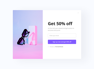 🕶️ Simple popup design flat minimal popup popup design popups ui ui design web website