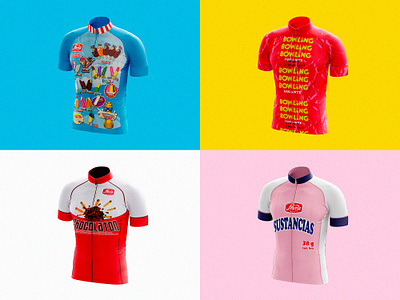 Fruna Cycling Jerseys bombr chile chocolaton cycling cycling jersey fruna golosinas icecream sustancias