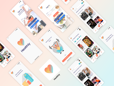 Health app concept adobe xd app branding design logo mobile mobile app ui ux ui design ux design