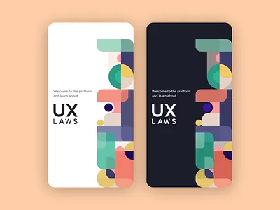 Splash screen app design figmadesign geometric design illustration minimal product design ui vector