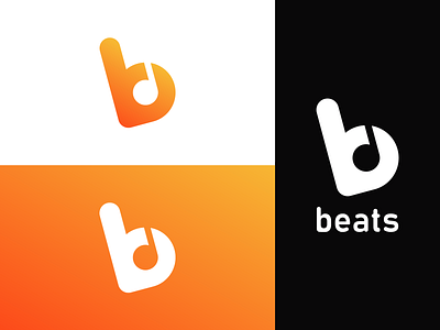 Beats Logo Branding beat brand identity branding branding and identity branding design concept dailylogochallenge design dribbble flat letter lettermark logo logo design logo design branding music music note vector wordmark