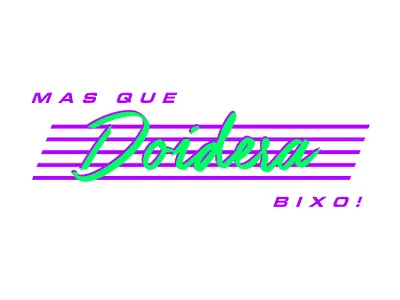 Doidera V 80s style 90s design art brasil brazil design graphic design illustration illustrator vintage