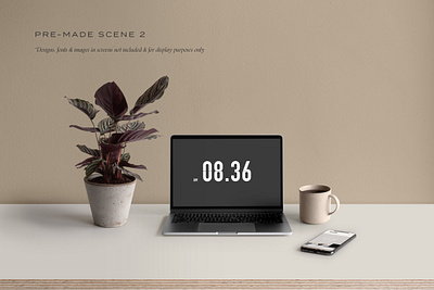 Desktop & Multi Device Scene Creator design desktop desktop app desktop design device device mockup device mockups elegant minimal mock up mockup mockups modern multi device multi devices professional psd scene scene creator template