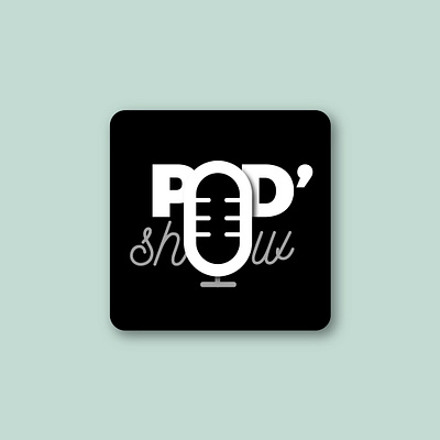 App icon - pod'show app app icon branding dailyui 005 graphic design logo logo design podcast radio show