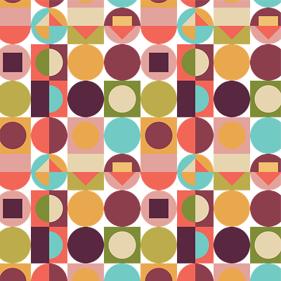 Tutti-Frutti | Pattern colorful design geometric illustration modern pattern print repeating pattern