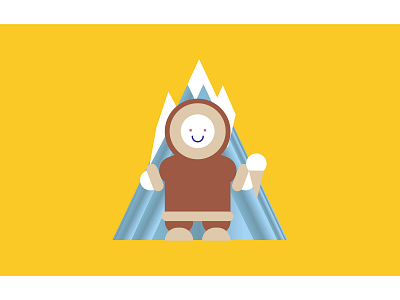 Icebox illustration 01 - Top of the Alps abstract adobe illustrator brand identity design geometric graphic design illustration vector