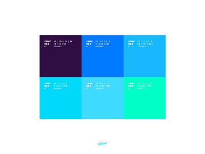 Color palette - Flume cmyk color color palette colors paleta palette palettes rgb
