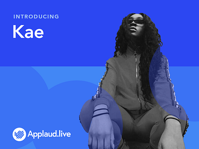 Applaud.live Act act artist band booking platform branding color transition creative gig illustration introducing logo musician saas singer social visual design