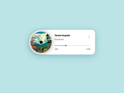 Music Player Interaction animation icons microinteractions motion graphics music music app music player principle ui ux