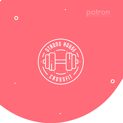 Brand & Gym | Strong house agency branding brand agency brand and identity branding branding agency icon illustration logo logotipe vector