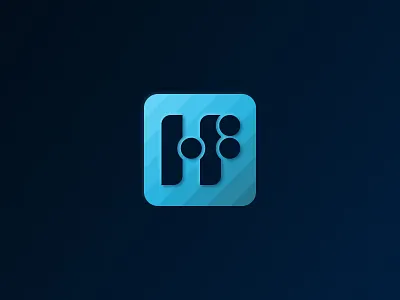 Neumorphism app icon concept - Daily UI 005 app app icon app icon design branding daily 100 challenge dailyui design icon iconography initials logo logo design minimal neumorphic neumorphism personal branding vector