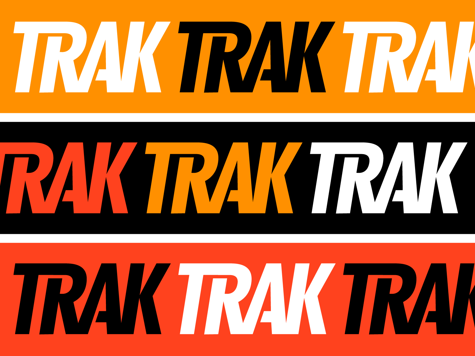 TRAK Brand Identity for Racing Circuit by Mihai Dolganiuc on Dribbble