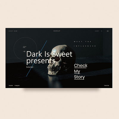 Dark is sweet design home sweet ui sweet ux typography ui ui ux uidesign uiux ux ux ui uxigers uxui web website