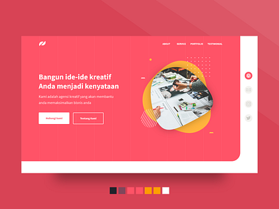 Insight - Hero Section Exploration branding clean clean design concept design desktop hero hero section homepage icon landing page minimalist section typography ui uidesign uiux ux vector webdesign