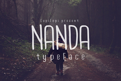 NANDA TYPEFACE art design better posters graphic design handmade present letterpress movie poster movie poster font movie posters oceans eleven movie poster photoshop photoshop tutorial poster poster design pulp fiction movie poster red movie posters tutorial type typeface typography typography poster