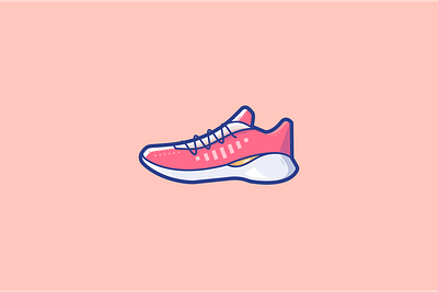 Racing shoes branding design fitness icon illustration logo running shoes sport sports ui vector