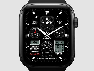 Citizen Watch Face 7 by yuhang on Dribbble