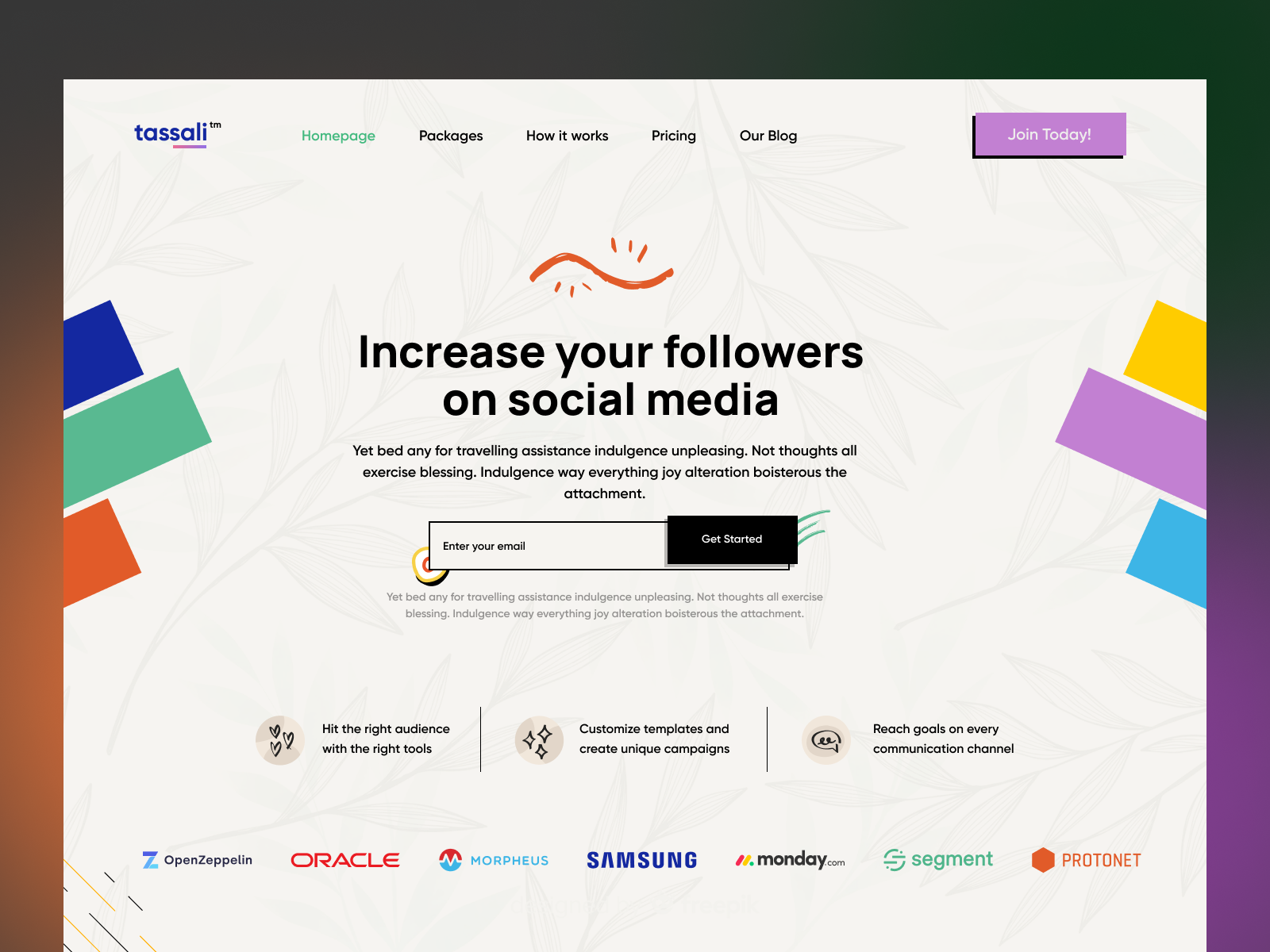 SaaS Landing Page