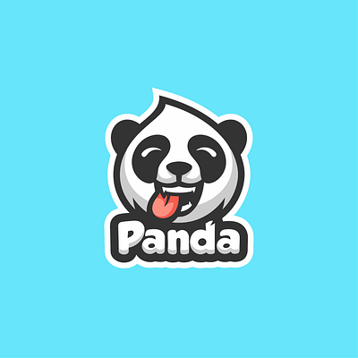 head panda vector logo animal bear black cartoon china cute design face graphic head icon illustration isolated logo nature panda symbol vector white wild