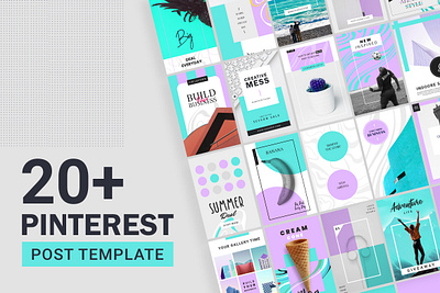 Pinterest Post Templates magazine