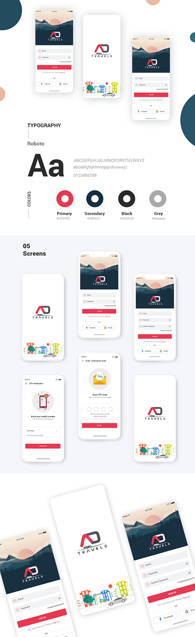 Mobile UI/UX Design app design icon logo photoshop ui ux