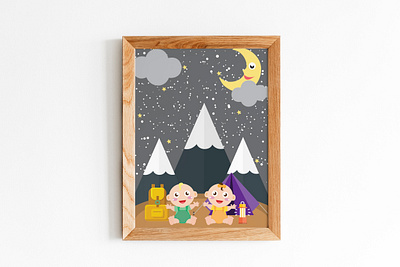 Baby Vacation 3 character design vector