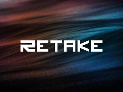 RETAKE LOGO/BRANDING DESIGN abstract adobe arrow brand design brand identity branding branding and identity corporate design game gaming icon illustration logo logomark minimal r letter logo r logo strong ui