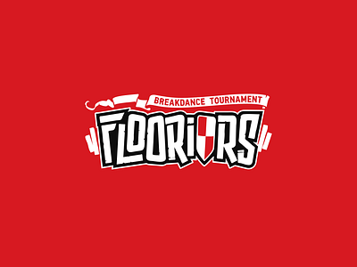 Flooriors brand brand design branding flag identity identity design illustration lettering logo logo design logodesign logos logotype oldstyle red shield