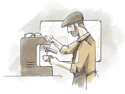 ☕️ app branding design icon identity illustration logo ui vector website