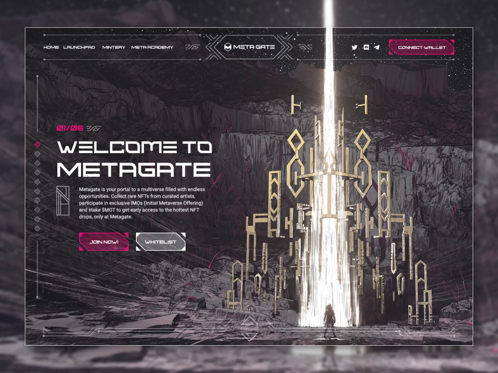 Metagate World by Koncepted on Dribbble