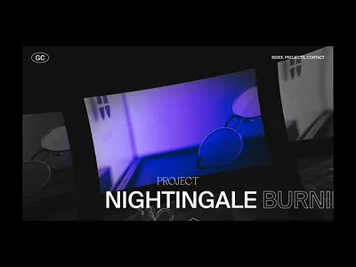 GC Studio Site after effects animation distortion interaction interaction design interface landing page motion design motion designer ui ui animation ux web web design website