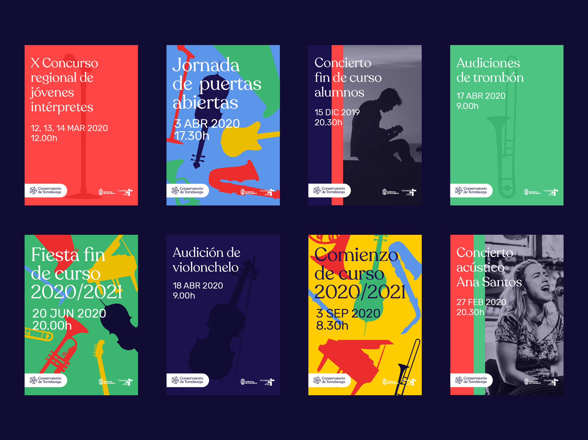 Example of System poster - Conservatory of Music Torrelavega