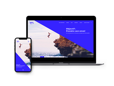 MPL airport branding composition design logo minimal ui ux web webdesign website