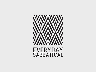 Everyday Sabbatical – Logo Concept A art deco concept fashion logo