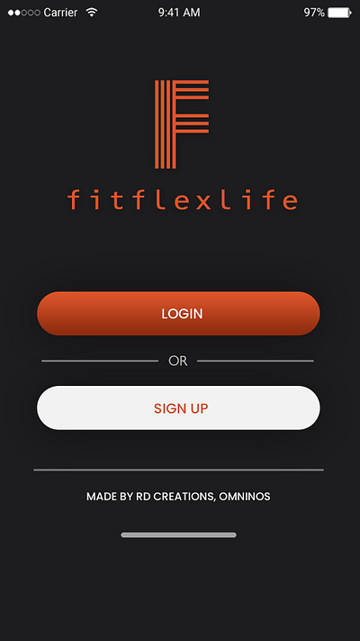 Fit Flex Fitness App androidapp app fitness app iosapp mobile app mobile app development