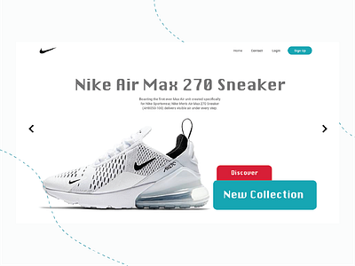 Nike Design design designer homepage ui design ui designer ui web design uiux user interfaces ux designer web