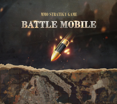 Battle Mobile: User Interface battle game game ui mobile game tank ui war world war ww2